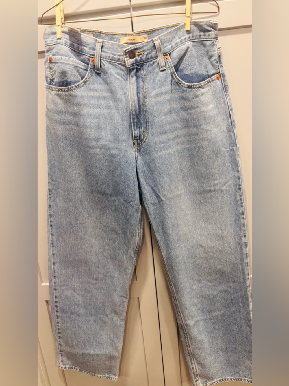 Levi’s Premium Dad Wide Leg Light Blue Jeans waist 32